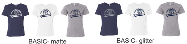 Timber Trail  Ladies Short Sleeve Tee- 5 Designs-Matte or Glitter