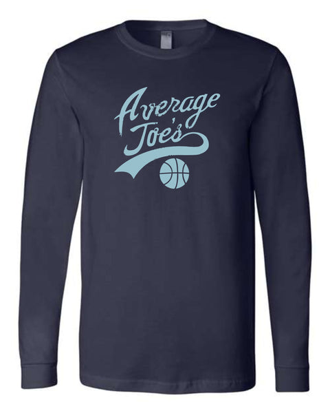 Average Joe's Basketball Bella Canvas Long Sleeve Tee- Youth, Ladies, Unisex sizes