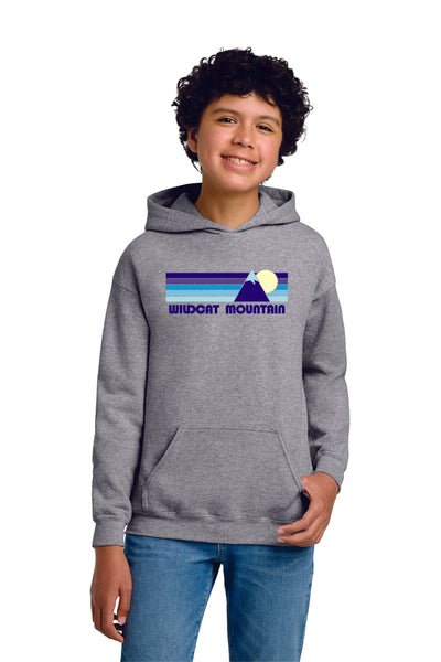 Wildcat Mountian Basic Hoodie- Adult and Youth- Navy and Grey