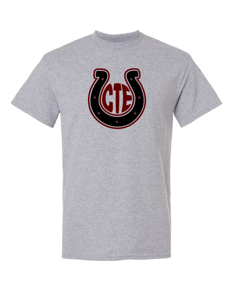 CTE Basic Tee SHOE Design- Matte or Glitter