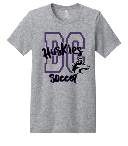 DCHS Soccer Bella Canvas Tee - DC Design