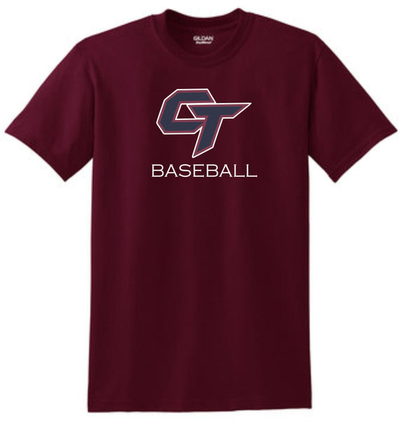 CT Baseball CT DESIGN Basic Tee- Matte or Glitter