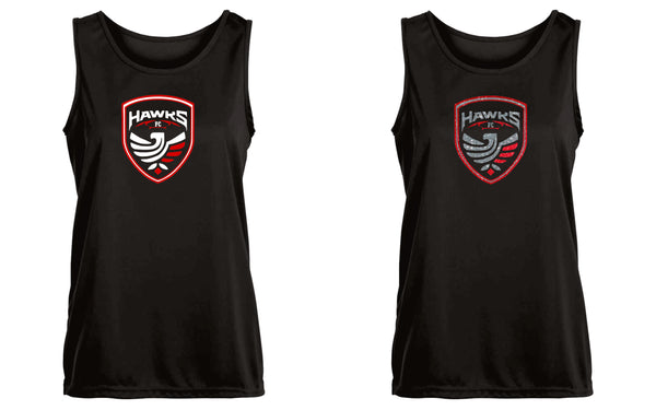 CO Hawks FC Training Tank-Unisex or Ladies- Matte or Glitter