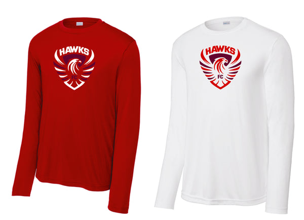 CO Hawks Soccer Sport-Tek Unisex Long Sleeve Tee - Youth, Ladies, and Unisex Sizes