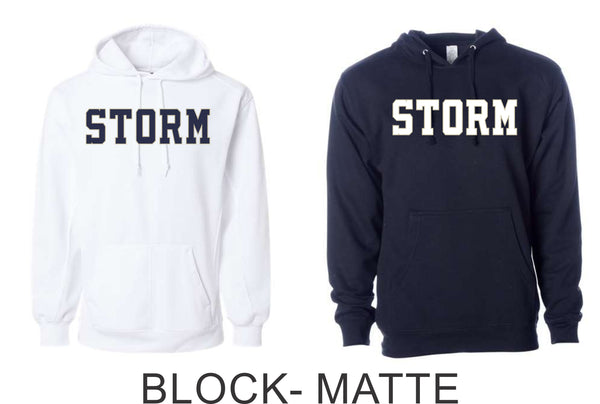 Storm Baseball Hoodie- Adult and Youth