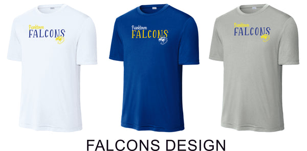 Franktown Wicking Tee- 3 Designs