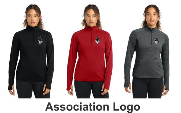 SFA Colorblock 1/4 Zip Pullover- Ladies and Unisex Sizes