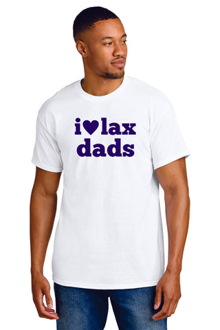 SWEETLAX I HEART LAX Dad Basic Tee