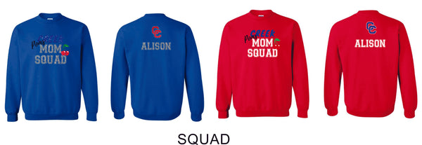 Creek Poms Crewneck Sweatshirt -5 designs