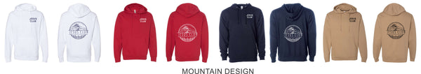 Chaparral Jesus Club Hoodie- 4 designs