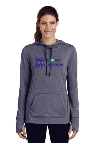 Wildcat Mountain Ladies or Unisex Tri-blend Wicking Hoodie