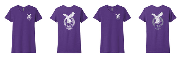 FOE Ladies Tee -matte and glitter