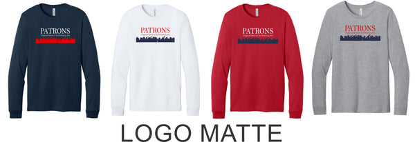 CHS Patrons Bella Canvas Long Sleeve Tee- 4 Designs