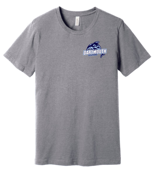 Dartmouth Bella Canvas Tee- SMALL LOGO Design