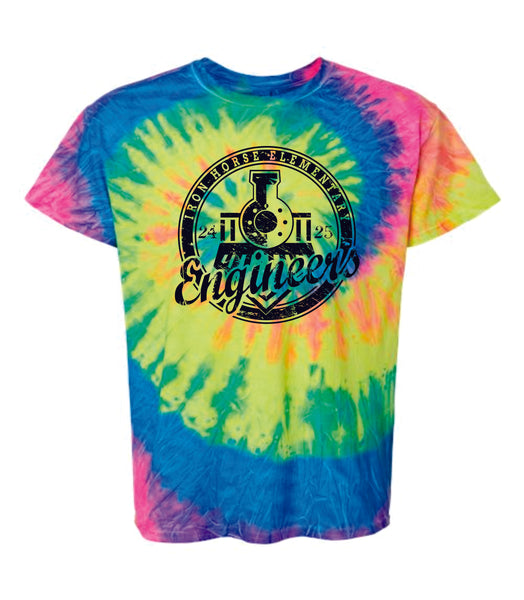 Iron Horse Tie Dye Tee- Youth and Adult Sizes
