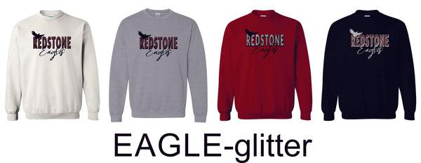Redstone Crewneck Sweatshirt- Matte or Glitter