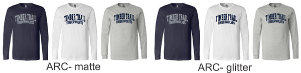 Timber Trail Long Sleeve Tee- 5 designs- Adult, Youth Sizes