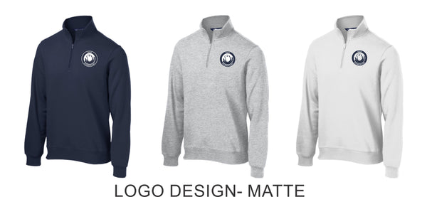 Yale Elementary 1/4 Zip Sweatshirt- 2 Designs- Unisex and Ladies