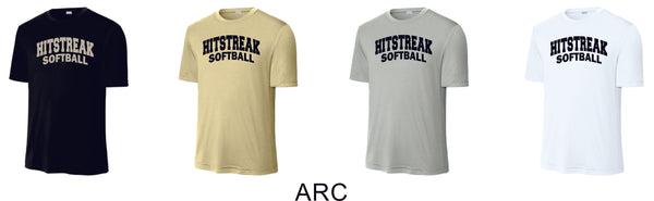 Hitstreak Gold Wicking Tee- 4 Designs