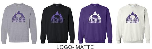 Bear Canyon Crewneck Sweatshirt- 4 Designs
