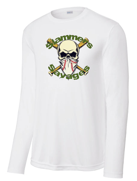 Savages Wicking Long Sleeve Tee- Youth, Ladies, Adult Sizes