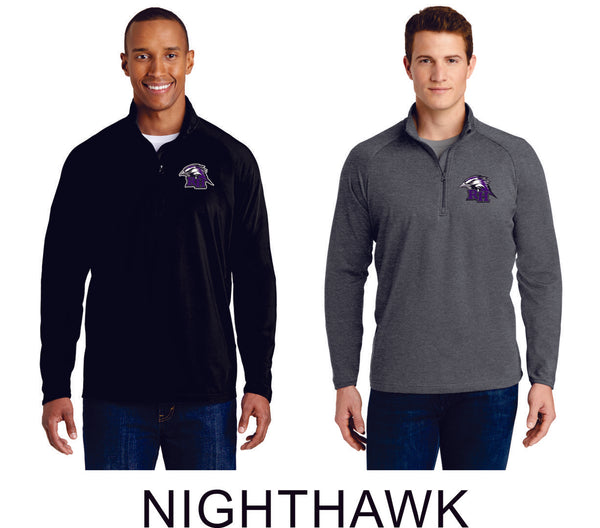 RHMS Unisex Sport Wick 1/2 Zip Pullover