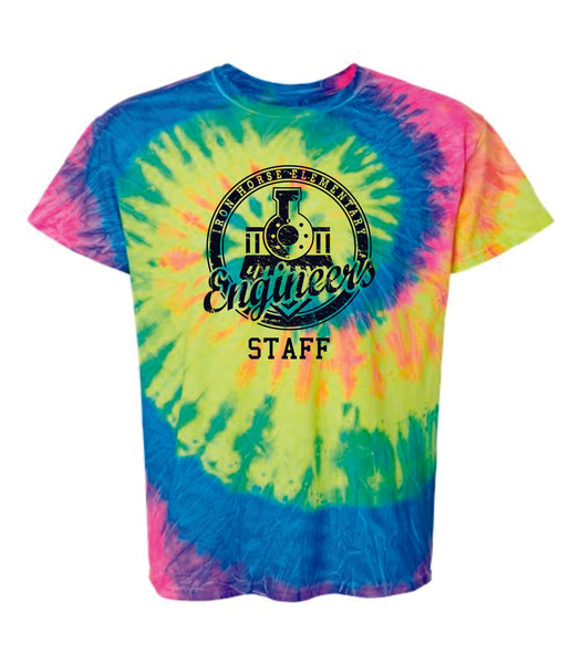 Iron Horse STAFF Tie Dye Tee