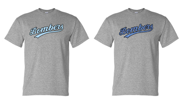 Bombers Basic Tee- Matte or Glitter- 4 Colors