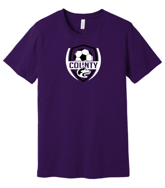 DCHS Soccer Bella Canvas Tee - LOGO Design