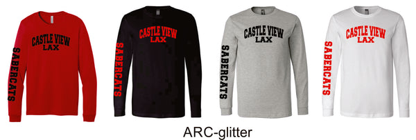 Castle View LAX Bella Canvas Long Sleeve Tee- 4 Designs
