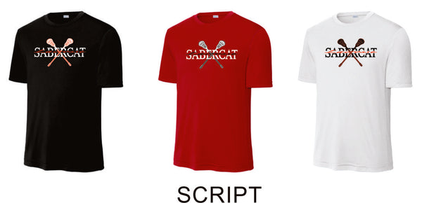 Castle View LAX Wicking Tee- Youth, Ladies, Adult Sizes- 4 Designs