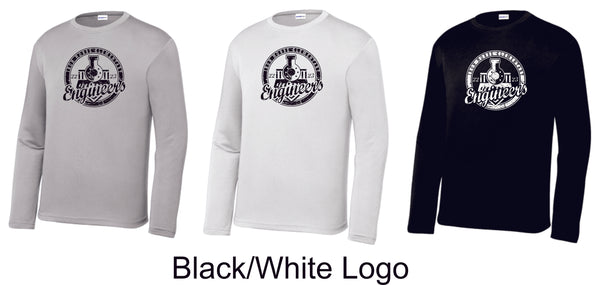 Iron Horse Wicking Long Sleeve Tee- Ladies, Unisex, and Youth