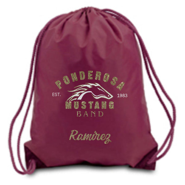 Pondo BAND Drawstring Backpack-Matte or Glitter