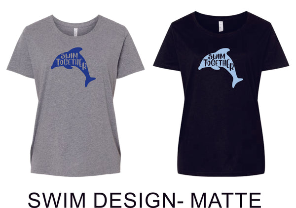 Dartmouth Curvy Ladies Tee- 4 designs