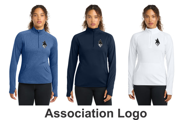 SFA Colorblock 1/4 Zip Pullover- Ladies and Unisex Sizes