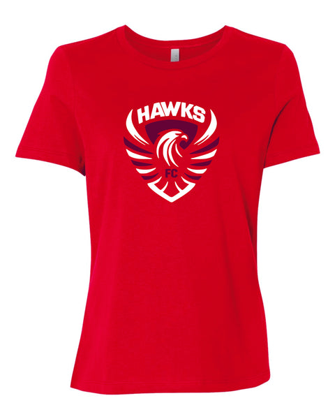 Colorado Hawks Soccer Ladies Tees - Matte or Glitter