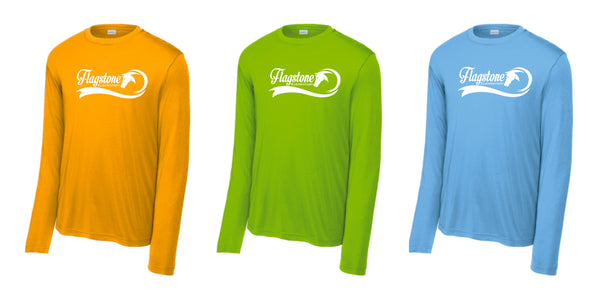 Flagstone Wicking Long Sleeve Color Tee- Adult, Ladies, Youth Sizes