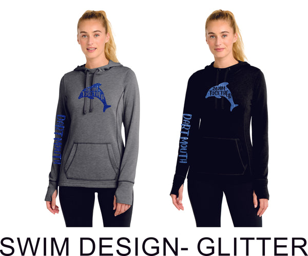 Dartmouth Triblend Wicking Hoodie- Ladies and Unisex Sizes