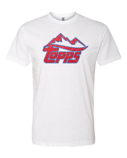 Rocky Mountain Topps White/Grey Unisex Tee