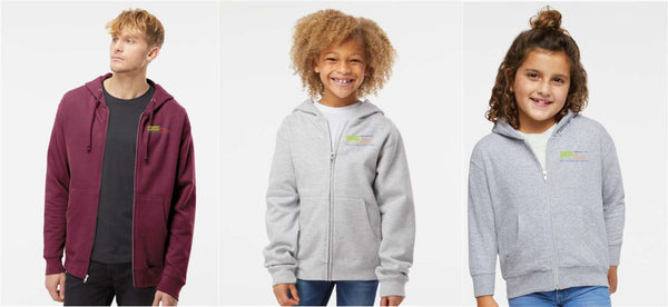 DCSD ECE Zip Up Hoodie- Toddler, Youth, & Adult Sizes