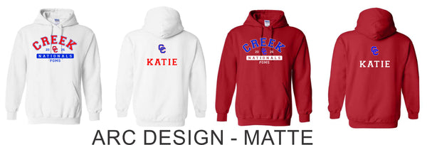 Creek Poms 2026 Hoodie- 4 designs
