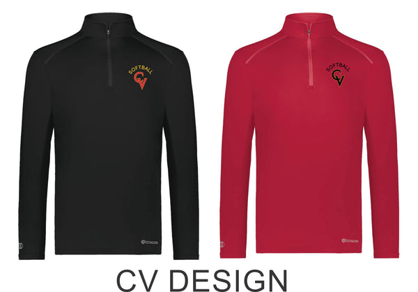 CV Softball Lightweight 1/4 Zip Pullover- Ladies and Unisex Sizes