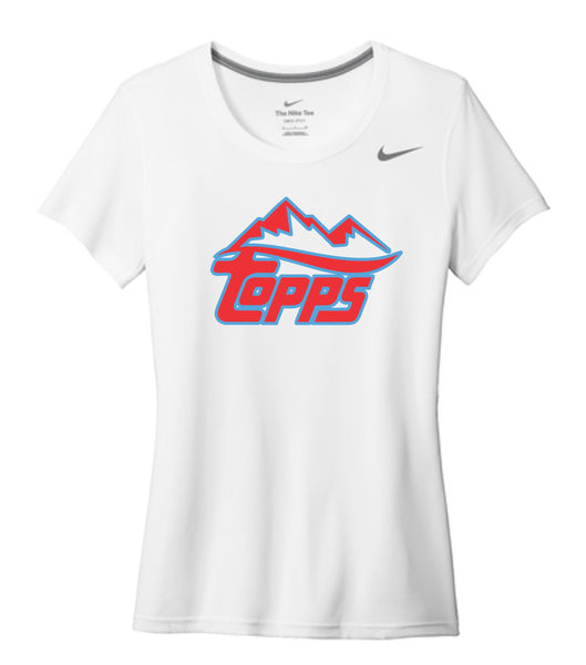 Rocky Mountain Topps White/Grey Nike Tee- Unisex, Youth, Ladies Sizes