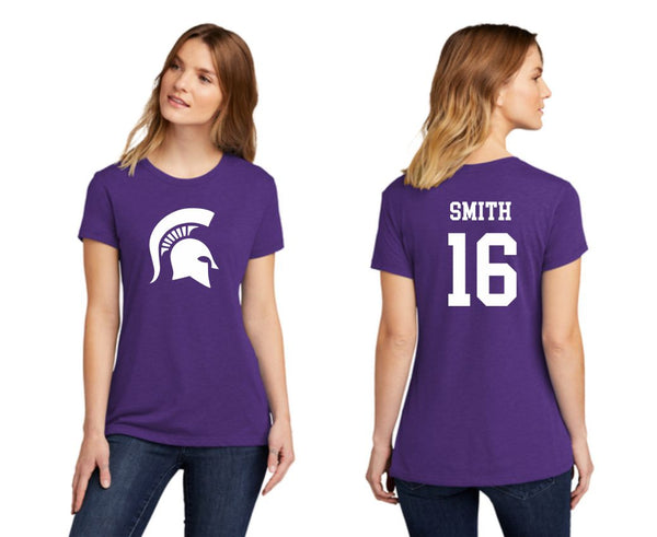 Spartans Football Ladies Tee- NEW DESIGN