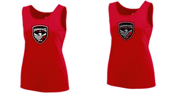 CO Hawks FC Training Tank-Unisex or Ladies- Matte or Glitter