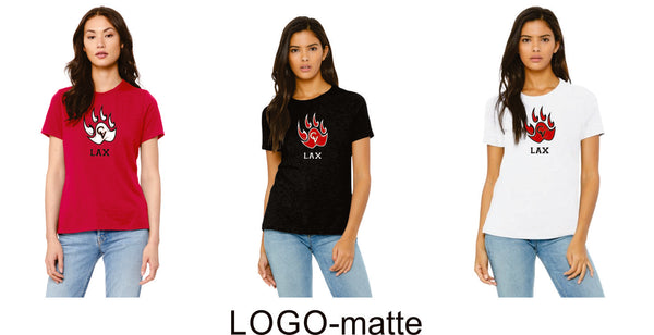 Castle View LAX Ladies Bella Canvas Tee- 4 designs