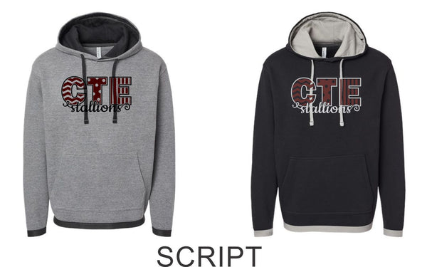 CTE Contrast Hoodie