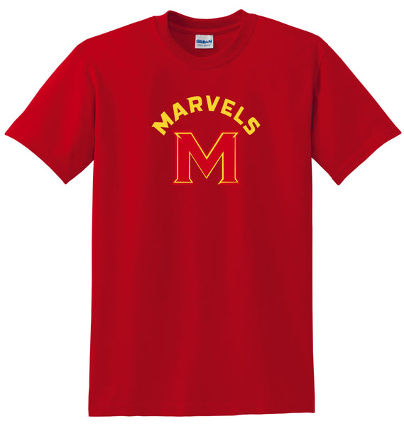 Marvels Basic "M" Tee- Matte or Glitter