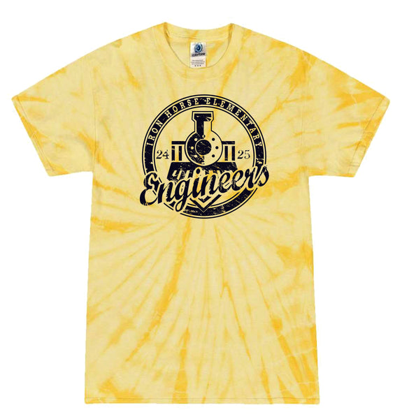 Iron Horse Tie Dye Tee- Youth and Adult Sizes