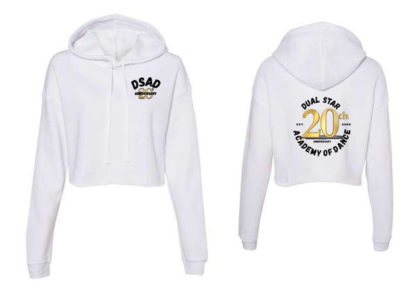 Dual Star 20th ANNIVERSARY GOLD Hoodie- Ladies & Youth